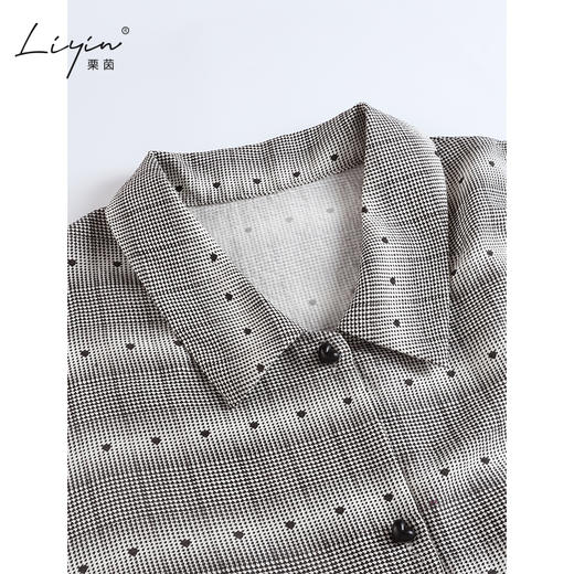 可人儿小众设计师新款泡泡绵女士睡衣夏季短袖可外出家居服三件套 商品图1