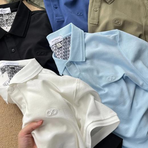 【lzl2】夏新品！男子经典羔品质商务休闲翻领短袖polo衫！！ 商品图1