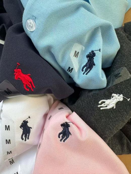 【sssp1】经典5粒扣设计！女士休闲小刺绣翻领短袖polo衫！！ 商品图3