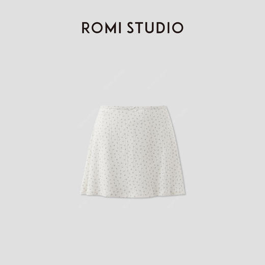 ROMI STUDIO可爱居家系列  法式碎花舒适全棉半身短裙RWCSXT2959 商品图0