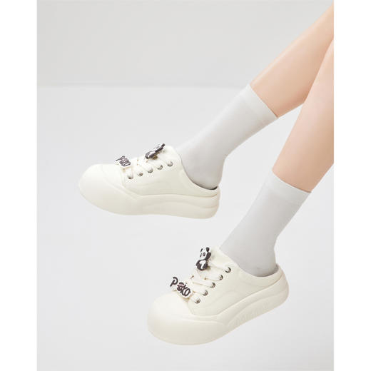 IEF/爱依服2025懒人拖时尚女鞋夏季 休闲圆头厚底一字拖鞋6588 商品图2