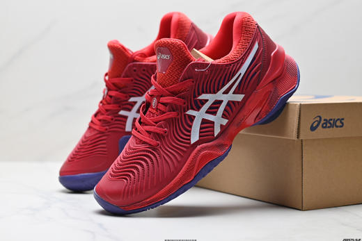 亚瑟士Asics Court FF 2 Novak Clay休闲透气防滑网球鞋1041A083-005男鞋 商品图7
