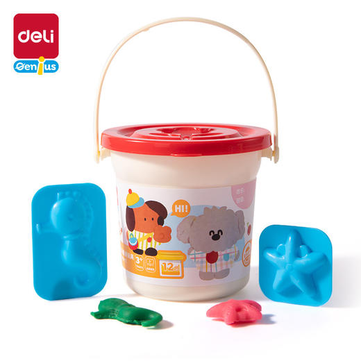 【给宝宝爱的呵护🌈】得力超轻粘土24色✨安全无味不粘手，创意DIY从这里开始！🎨幼儿园手工必备，食品级材质更放心💯 商品图4