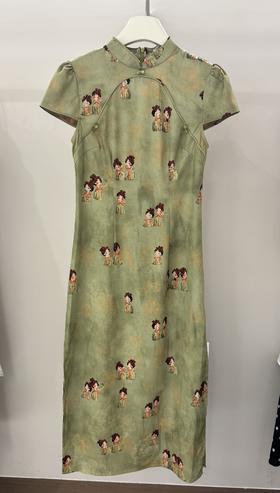 【门店同款】ENJOY夏季云敛-“鸾衿折桂”饮泉溪上中式旗袍 162900706