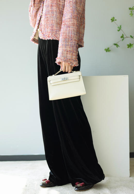 黑色丝绒裤（一口价） 商品图1