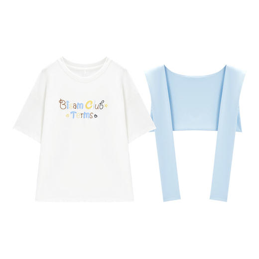 IEF/爱依服2025上衣春夏 韩版时尚休闲减龄气质宽松百搭中T恤N41936 商品图5