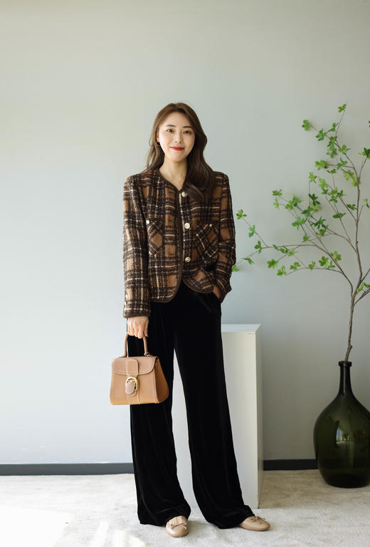 黑色丝绒裤（一口价） 商品图2