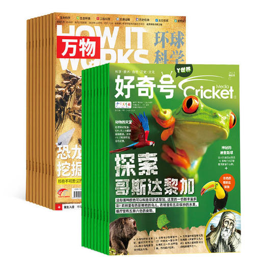 【万物+好奇号】组合杂志2026年刊订阅 商品图0
