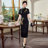 绝美竹叶绣花新中式改良旗袍 SC20726 商品缩略图2