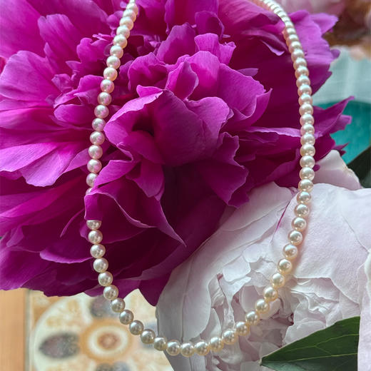 闪耀如星辰，售罄无补|小羊定制稀有橘子汽水色baby珠项链，天然珍珠，极光炫彩，可盐可甜，随意搭配 商品图7