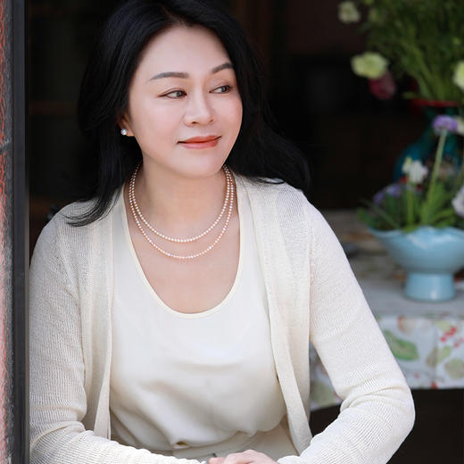 闪耀如星辰，售罄无补|小羊定制稀有橘子汽水色baby珠项链，天然珍珠，极光炫彩，可盐可甜，随意搭配 商品图0