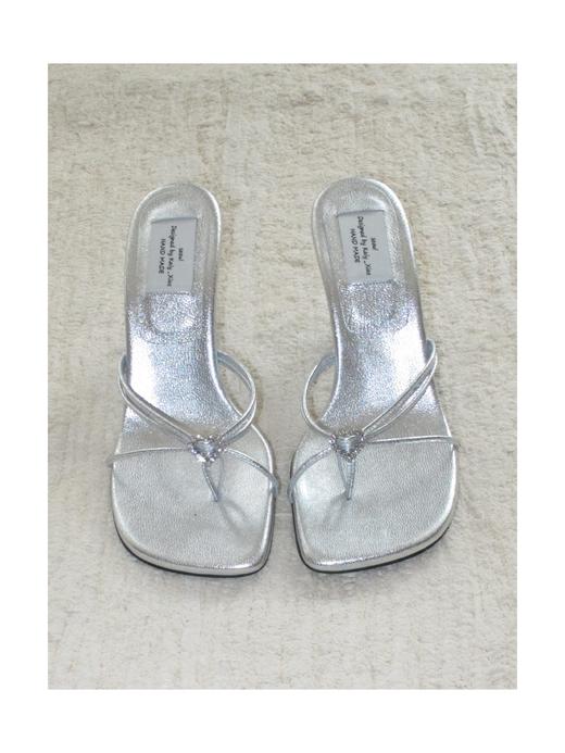 Kaiy Xiao 胶囊系列 爱心扣 高跟穆勒 商品图0