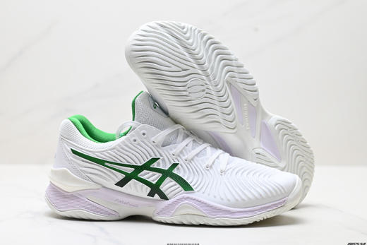 亚瑟士Asics Court FF 2 Novak Clay休闲透气防滑网球鞋1041A083-005男鞋 商品图4