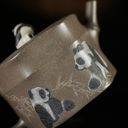 龙德堂陶艺 徐飞制《国韻》原矿青段 260cc 库存请咨询客服 商品图4