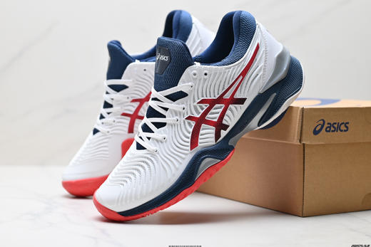 亚瑟士Asics Court FF 2 Novak Clay休闲透气防滑网球鞋1041A083-005男鞋 商品图7