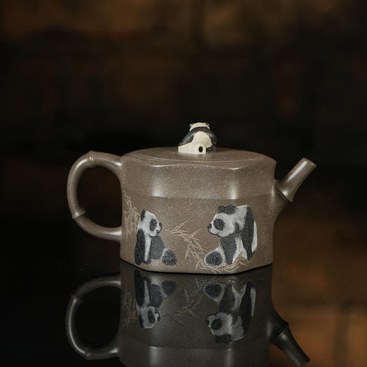 龙德堂陶艺 徐飞制《国韻》原矿青段 260cc 库存请咨询客服 商品图1