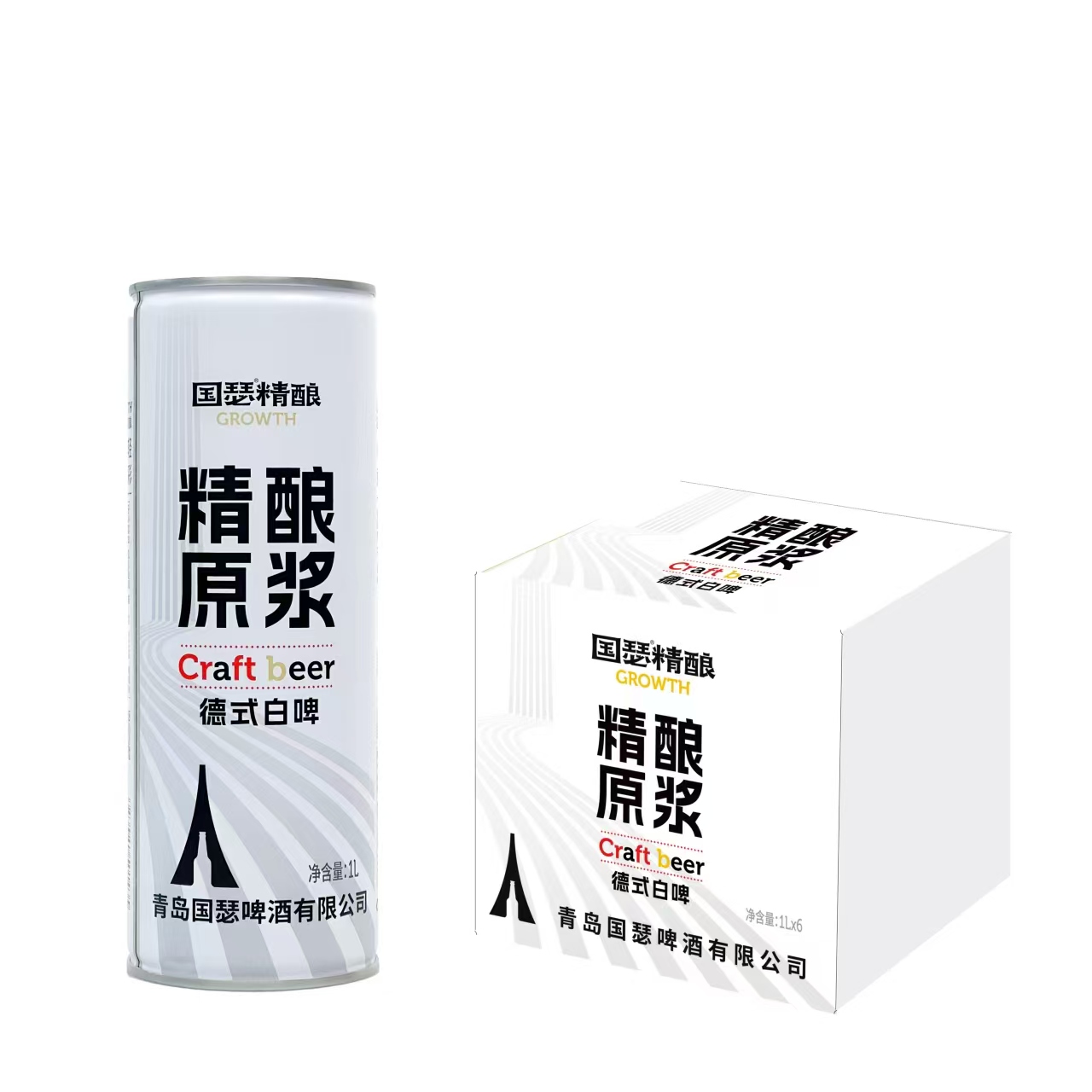 国瑟精酿【德式白啤】1升