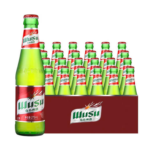 新疆乌苏啤酒275ml*1瓶/6瓶/24瓶 商品图1