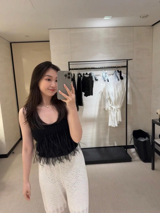 香奈儿25早春羽毛背心（TM） 商品图0