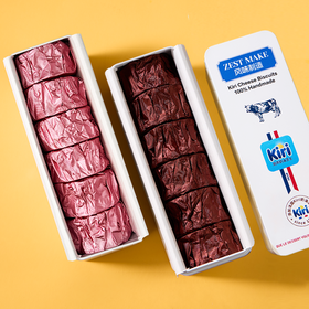 ZESTMAKE & KIRI 联名芝士白脱饼干冻啃 艾许黄油夹心曲奇 顺丰