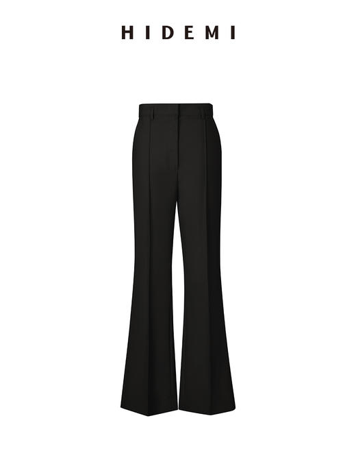 HIDEMI 简约设计感微喇九分裤 商品图6