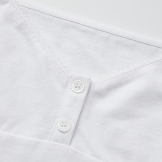 ROMI STUDIO“Clean fit”轻柔舒适棉质花边V领针织吊带 RWCRSM2524 (现货） 商品图2