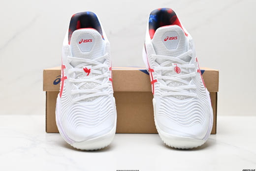 亚瑟士Asics Court FF 2 Novak Clay休闲透气防滑网球鞋1041A083-005男鞋 商品图6