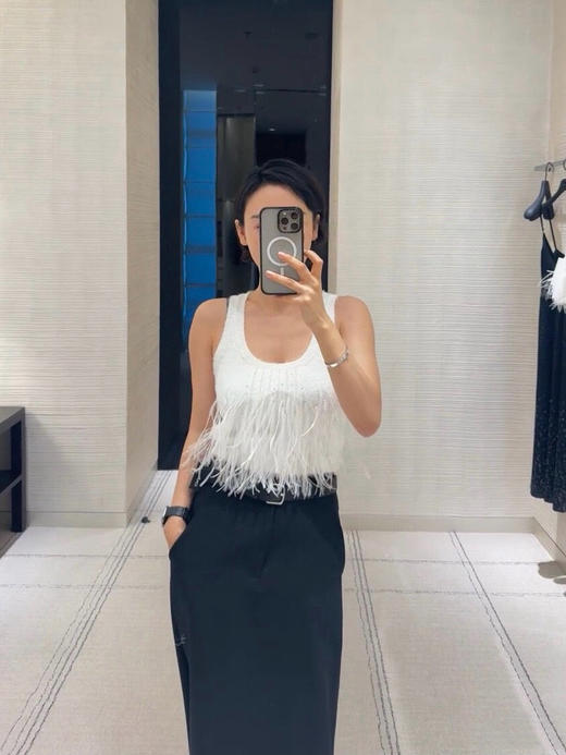 香奈儿25早春羽毛背心（TM） 商品图7