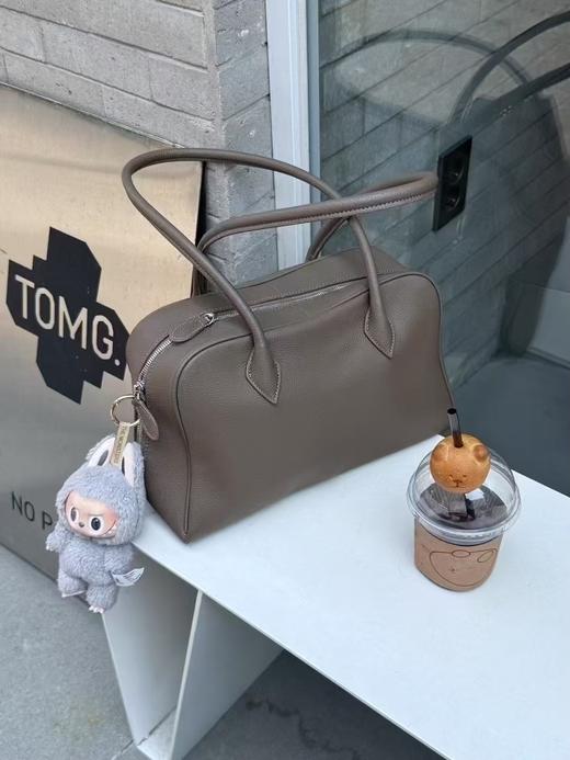 园园主推自留新款女托特大容量头层牛皮手提包 商品图6