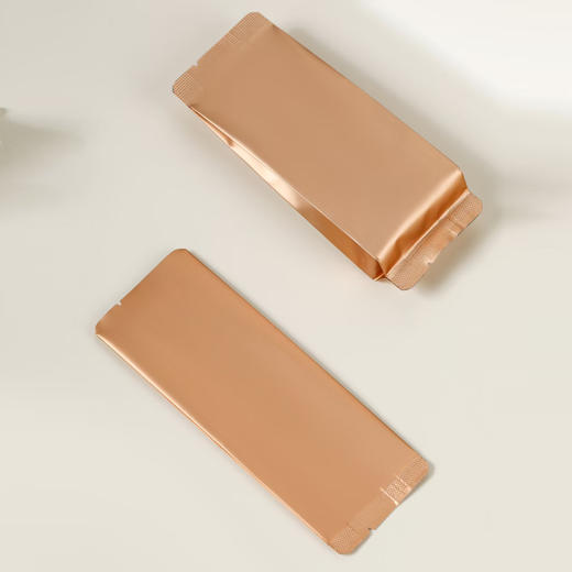 15g茗茶三角包【香槟金色哑面 空白纯铝泡袋-XYY-46】12元1把.1把100个.25把起包邮 商品图1