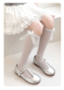 2025夏季新款🔥【洛丽塔儿童小腿袜】🍠 任选3双韩版蕾丝花边JK袜 简约纯色款🌸 经典又百搭 无论是搭配公主裙还是休闲装都超合适✔ 商品缩略图6