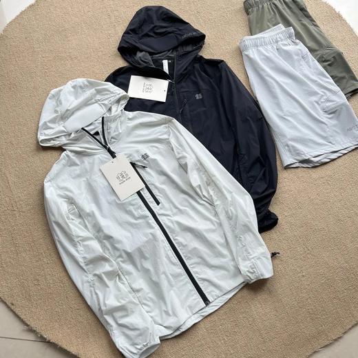 可隆防晒UPF50+男士户外情侣款连帽皮肤衣外套 商品图0