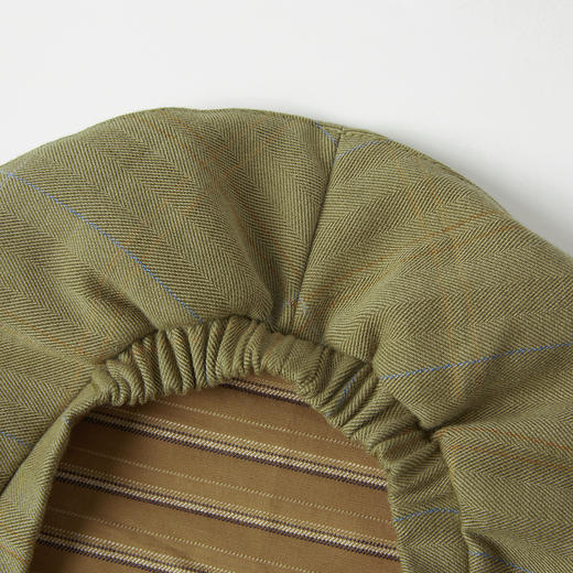 谜底格子贝雷帽2025秋季新品格纹复古百搭帽子女士253MQ1402 商品图3