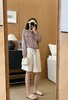 百慕老钱风后松紧微阔腿天丝亚麻显瘦五分中裤 商品缩略图5
