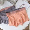 4条组合装260斤可穿纯棉男士内裤男纯棉加大码石墨烯抑菌裆无痕平角男内裤 商品缩略图3