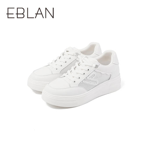 伊伴夏季网纱运动鞋厚底增高可爱减龄网纱运动鞋B25325310 商品图4