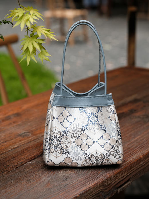 盛唐婧| 如意四方包-蓝灰[特价品] 商品图5