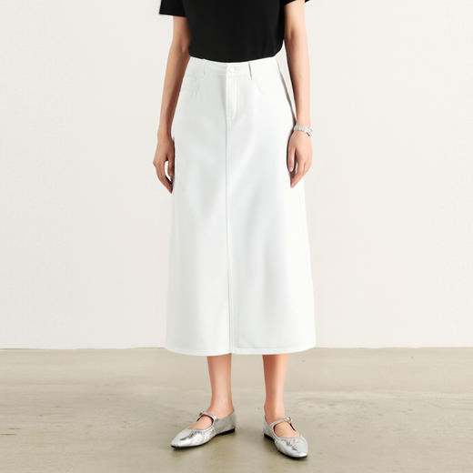 【商场同款】麦檬牛仔中裙5F4141531 商品图0