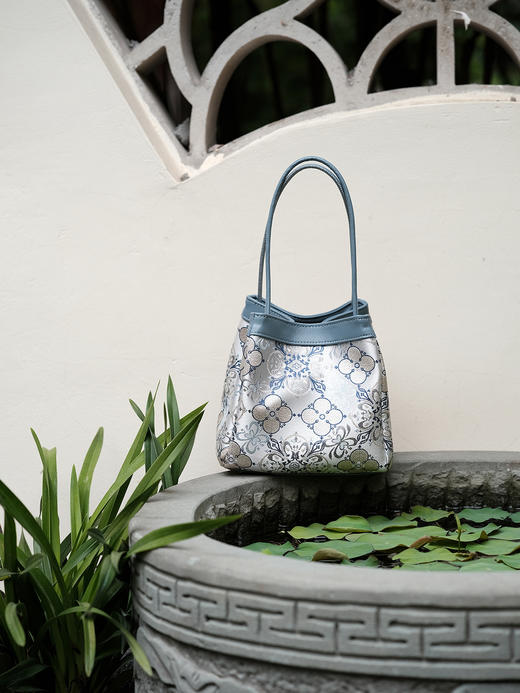 盛唐婧| 如意四方包-蓝灰[特价品] 商品图4