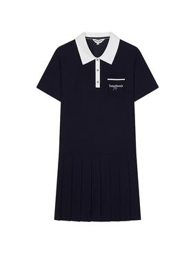 Teenie Weenie小熊字母连衣裙女夏季女短裙TTOW252510T