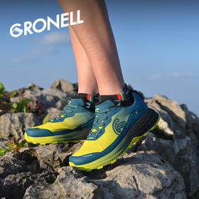 【599秒杀！】戈尼尔三代 V底顶级防滑 Dynamic GT全地形越野跑鞋(R907)