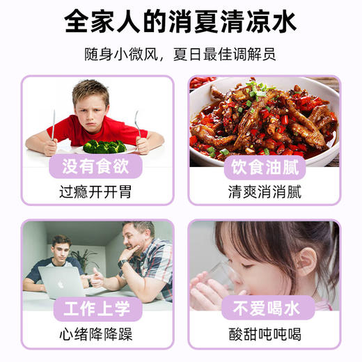 【分仓直发包邮】喜善花房酸梅汤127.5g/袋*2 商品图1