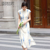 【专属特价】熙世界新中式国风晕染连衣裙女2025年夏季新款高级感改良旗袍裙子 商品缩略图0