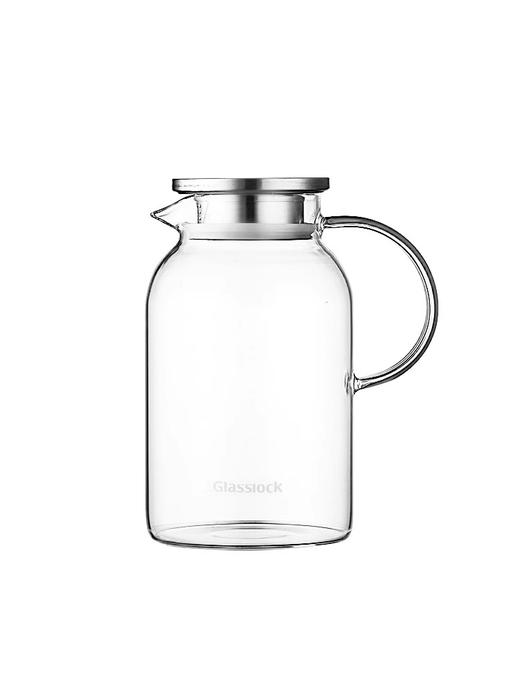 Glasslock耐高温通透玻璃冷水壶家用大容量凉白开水壶果汁壶泡茶1.6L/1.8L 商品图1