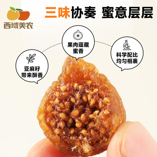 西域美农 颐枝蜜黄芪软蜜无花果干 柔软香甜 商品图11