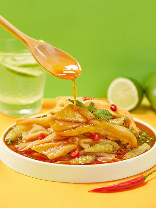 【小胡鸭】Q弹去骨鸭掌(泰式风味)·休闲追剧·爽脆弹牙·酸辣开胃·解馋必备 商品图2