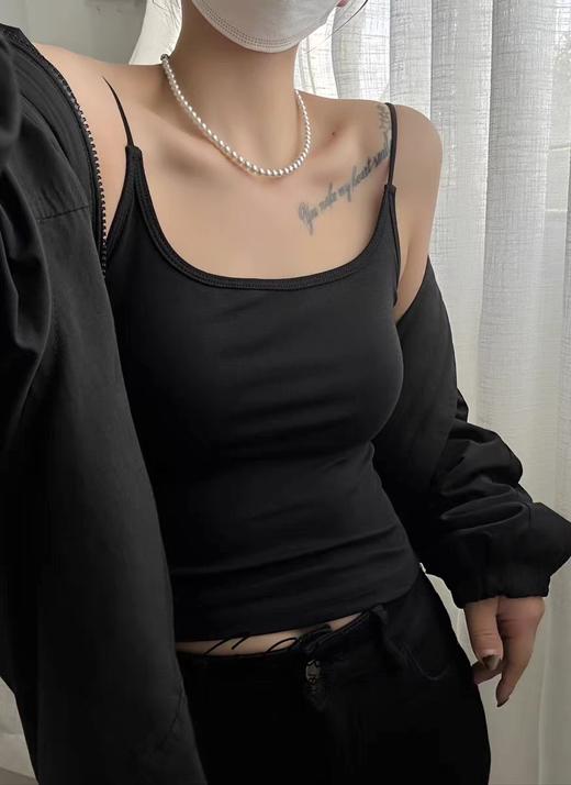 【GZ】无忧购65元2件一根带Ｕ字背天丝竹棉背心6613（截单后3-5天发货) 商品图6