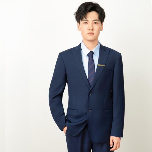 【2025年新款工装】定制款藏蓝色西服套装 商品图1