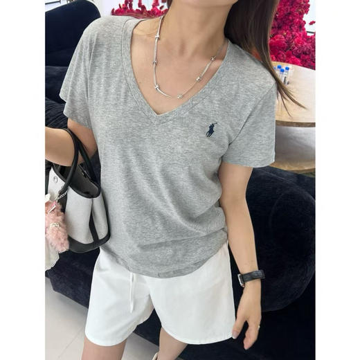 拉*劳*经典 V 领 女士Tee 商品图6