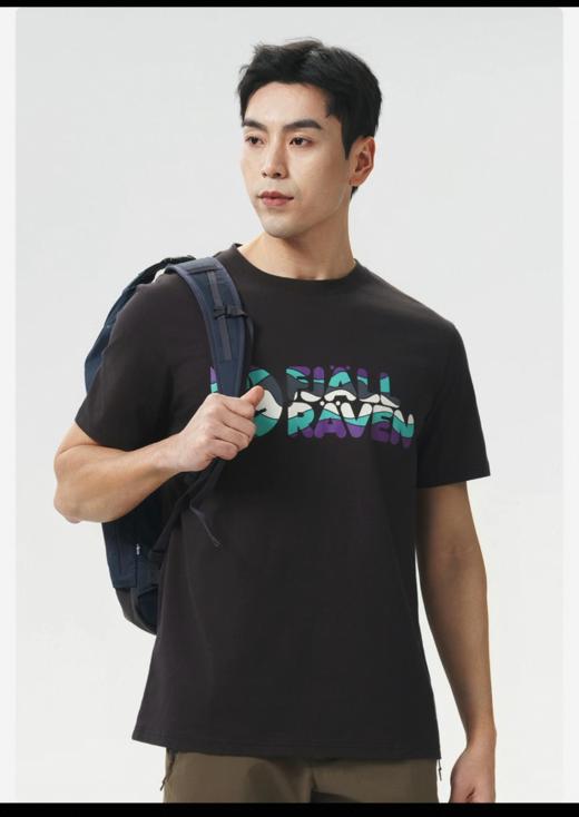 北JI狐 印花 圆领短袖T恤 TX542 商品图1